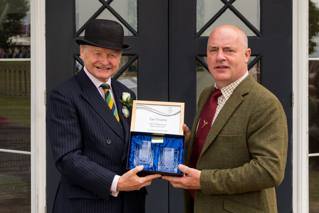 Tye Trophy recognition for Tyers Hall Farm