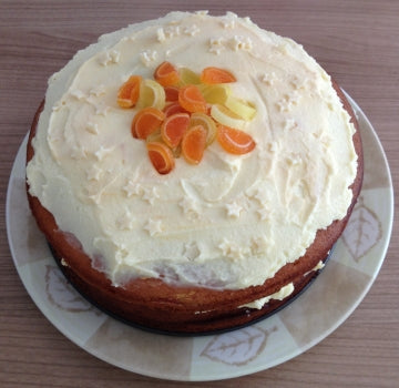 White Chocolate & Orange Cake