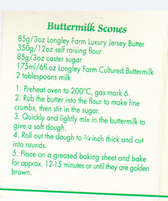 Buttermilk Scones