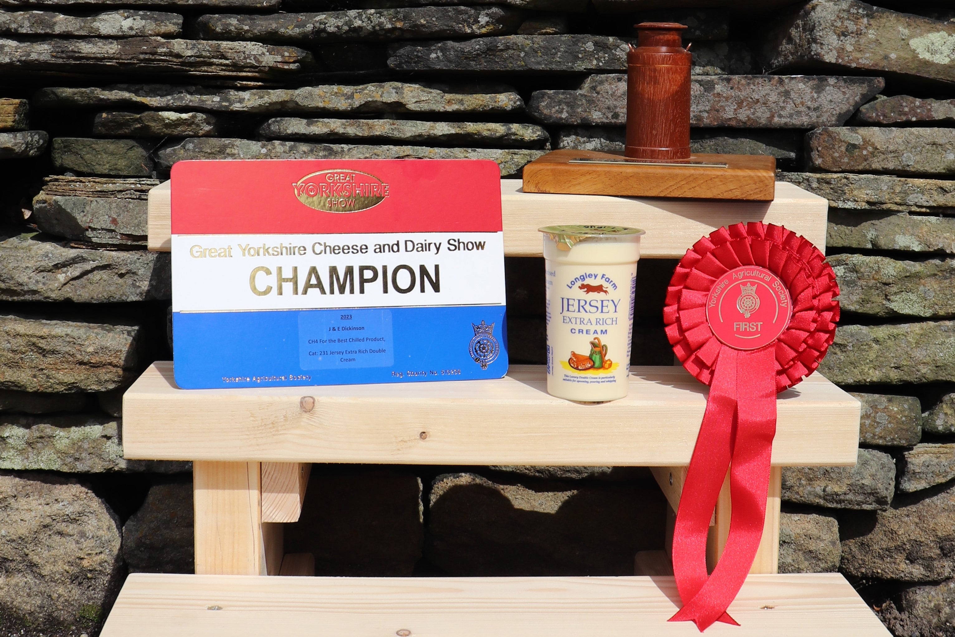 Jersey Extra Rich Double Cream | Longley Farm